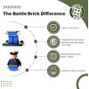 Battle Brick 1.6 Inches Tall Collectible Dress Uniform Marine Custom