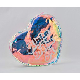 Alpha Delta Pi Heart Shaped Makeup Bag