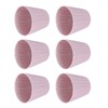 6pcs Chandelier Cloth Lampshade Wall Lamp Clip On Cover Shades