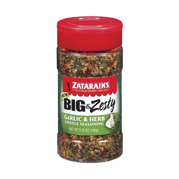 Zatarain'S Big & Zesty Creole Seasoning 5.12 OZ (Pack of 12)