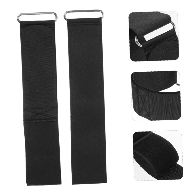 Sosoport 4pcs Adjustable Blending Pedal Straps for Exercise Foot Straps