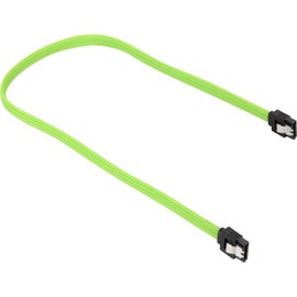 Sharkoon SATA 3 Cable DE SATA 0.6 m SATA 7-PIN , Verde