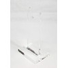 Clearco Single Clear Acrylic Sword Stand,Individual Units for displaying Angled
