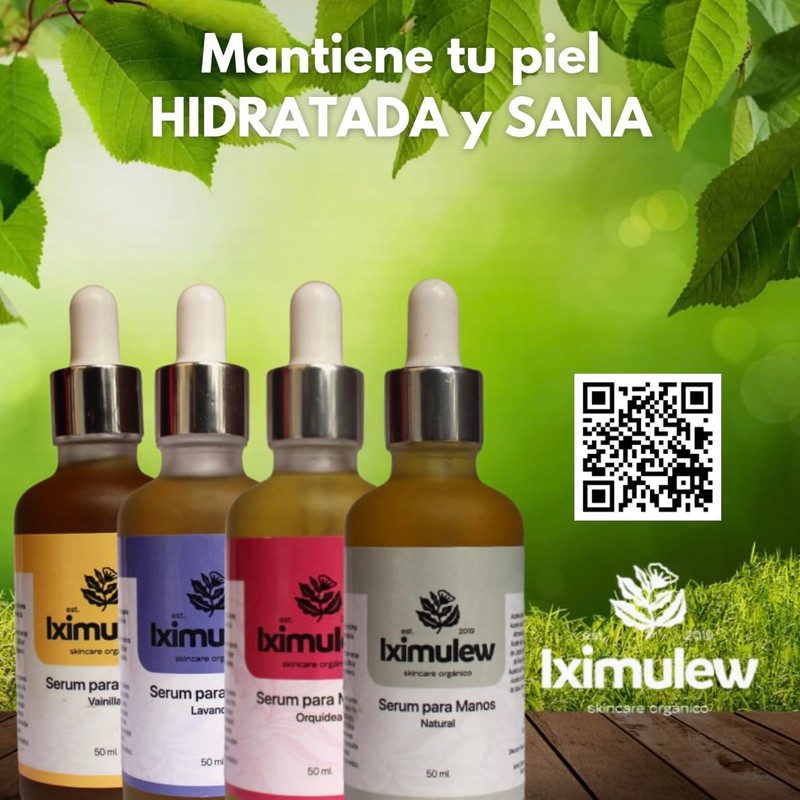 Serum para Manos Iximulew para Prevenir el Envejecimiento y Aumentar