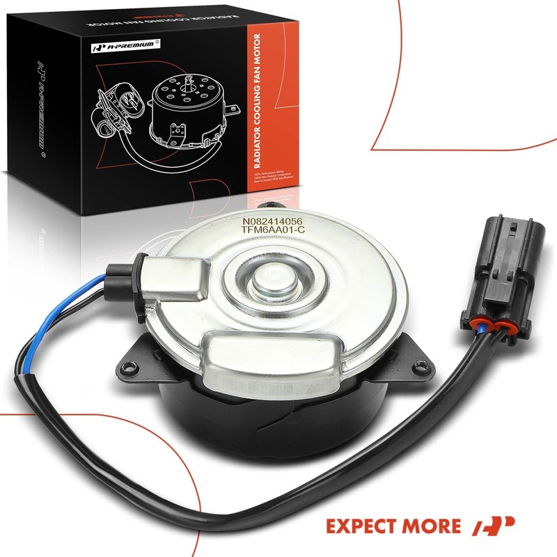 A-Premium Radiator Fan Motor Compatible with Honda CR-V CRV 2017-2019