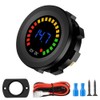 Ysyaxsyt Voltage Meter,12V LED Digital Display Voltage Meter Car Voltmeter