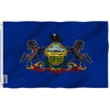 Anley Fly Breeze 3x5 Foot Pennsylvania State Flag - Vivid