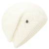 EASTER BARTHE White Cashmere Beanie Women Knit Beanie White Winter