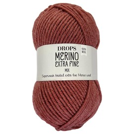 Frida's Wollhaus Drops 50 g Merino Extra Fine Mulesing-Free Washable Crochet Knitting 46 Colours (Mix 45 | Blush)