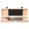 Brush Set in Wooden Box Woman Hell & Da Vinci,