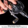 Fishing Reel Power Knob Carbon Fiber Fishing Reel Handle Knob