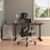 Staples Hyken Ergonomic Mesh Swivel Task Chair, Black (UN59460)