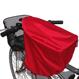 NICE ’N’ DRY - Rain Cover for front-mounted Child Bike Seats – red