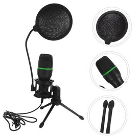 WHAMVOX Professional Condenser Mic for Gaming Microphone Noise Reduction High Sensitivity Microphone Set