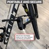 Revere Folding Bike Lock – Heavy-Duty Anti-Theft Hardened Steel, Rust-Proof,
