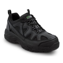 SR Max Walden, Unisex, Black, Athletic Style Steel Toe, EH, Slip Resistant Work Shoe (13.0 EW)