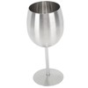 Stainless Steel Stem Wine Glasses Durable 304 Stainless Steel Wine
