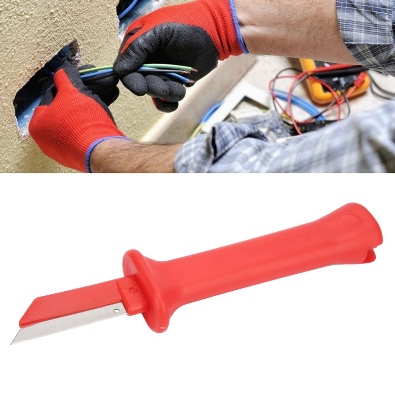 Cable Stripper Knife High Carbon Steel Manual Electrician Insulation Wire