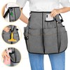 LoDrid Professional Cleaning Apron with 9 Pockets and Adjustable Waist
