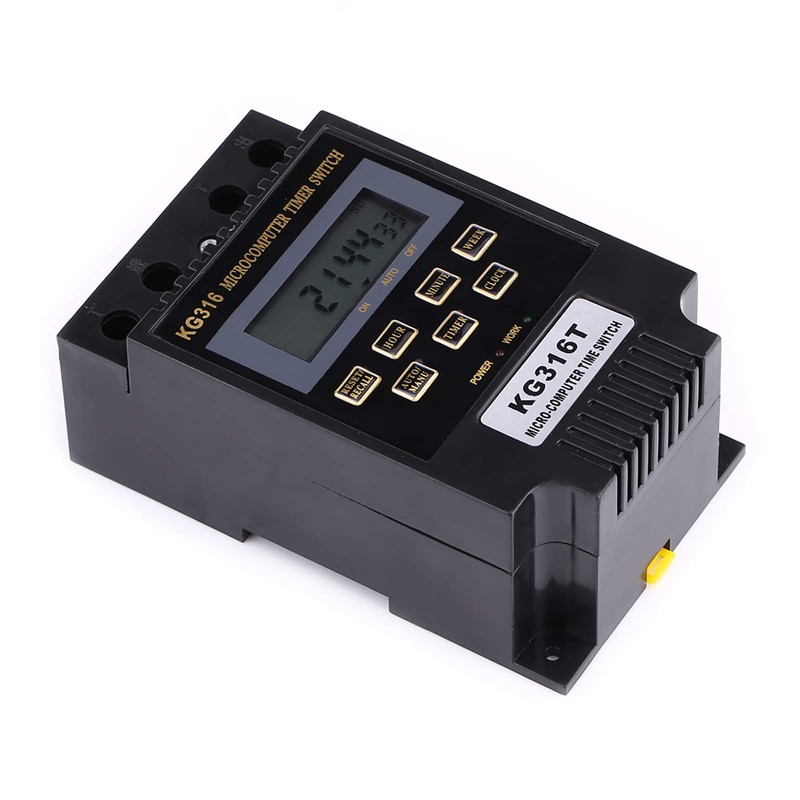 KG316T Microcomputer Control Power Timer Switch Timer Controller LCD Display