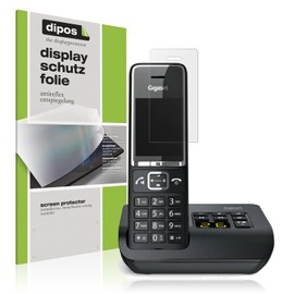 dipos I 4x Schutzfolie matt passend für Gigaset Comfort 520A Duo Folie Displayschutzfolie, Ultra-Dünn, Case-Friendly, Fingerprint-Kompatibel