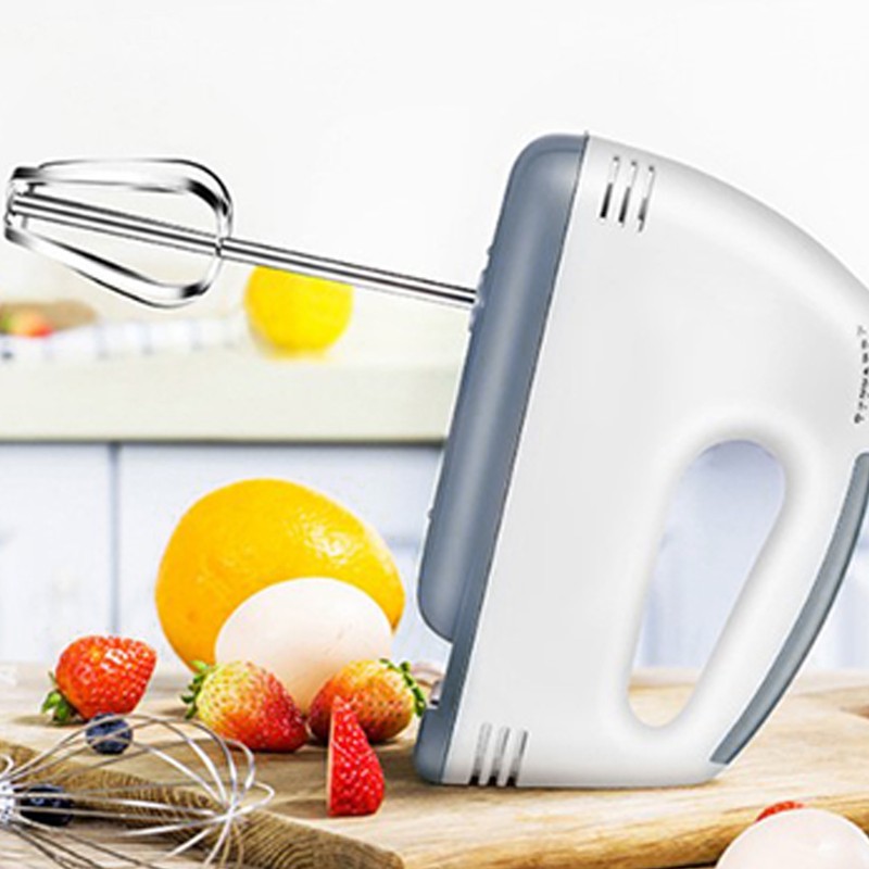 7 Speed Electric Hand Mixer Portable Hand Held Electric Egg