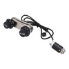 Violin Pickup Piezo Transducer Bridge Set with Tone Volume Knob