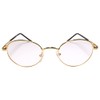 Gold Frame Classic True Vintage 90s Reader Oval 1.00 Reading