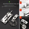 Door Chain Lock Locks Bolt Latch Guard Double Safety Security