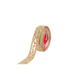 Dalrun Flexible Molding Trim for Wall, Mirror, Cabinet Edge Rope Molding 1.4 X 120, 0.3" Thickness,Self-Adhesive (Champagne Gold)