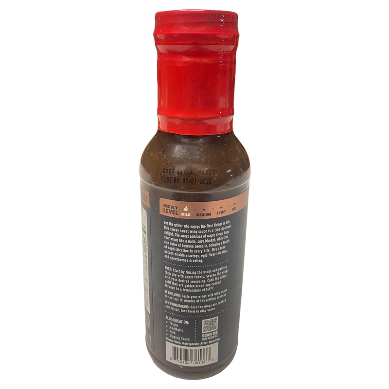 PS Seasoning Maple Bourbon Chicken Wing Sauce - Smoky and