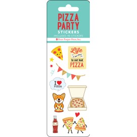 Pizza Party Sticker Set (Over 90 Stickers)
