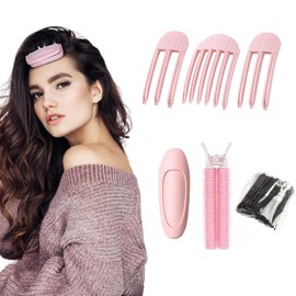 NUOSYI Hair Volume Clip Women Volumizing Hair Comb Root Clips For Curly,Root Lifting Fluffy Comb Clip Volumizer Tool(Pink, One Size)