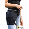 ProLine Friseur - Werkzeugtasche Scherentasche Holster mit Beingurt schwarz