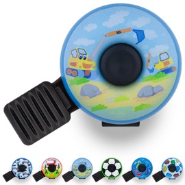 Children's Bicycle Bell – Bicycle Bell Excavator – Bicycle Bell Children Boys – Bell Bicycle Children, Bell Children's Bike, Children's Bicycle Bell, Funny Bicycle Bell