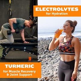 ZYN Electrolytes Powder Hydration Packets with Vitamins, Zinc Turmeric Curcumin for Gut Health, Immune Support, Low Sugar Electrolyte Drink Mix Packets with Piperine, BlackBerry Dragon Fruit, 16 Pack