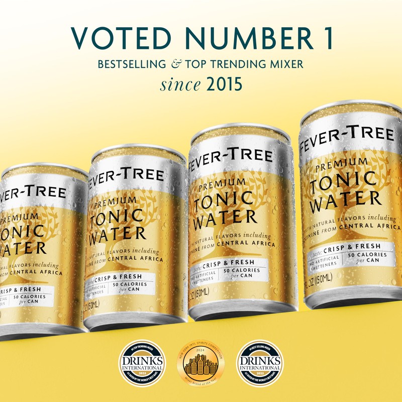 Fever-Tree Tonic Water - Premium Mixer - Refreshing Beverage for