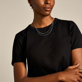 Fossil Women's Stainless Steel or Sterling Silver Necklace with Lobster Clasp, Stainless Steel, No Gemstone