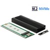 Delock External Case M.2 NVMe PCIe SSD USB 10 Gbps