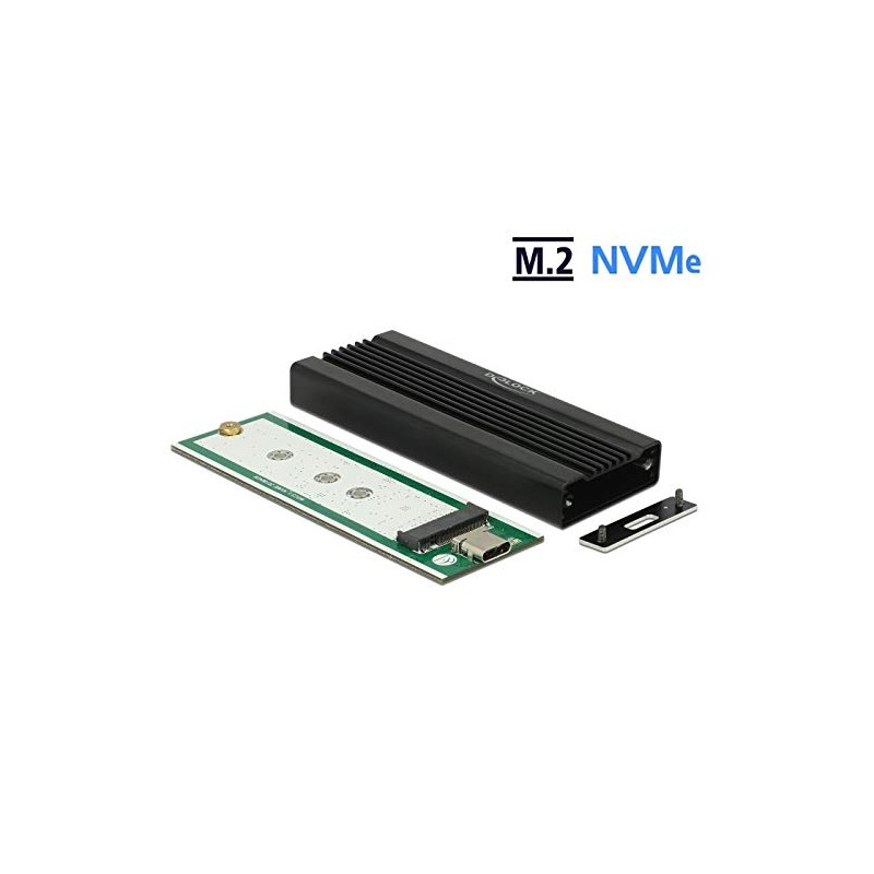 Delock External Case M.2 NVMe PCIe SSD USB 10 Gbps