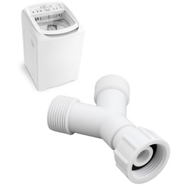 SG Store 2pcs Y Piece Splitter Connector 3/4 Water Pipe Diverter Connector for Washing Machine Dryer Dishwasher