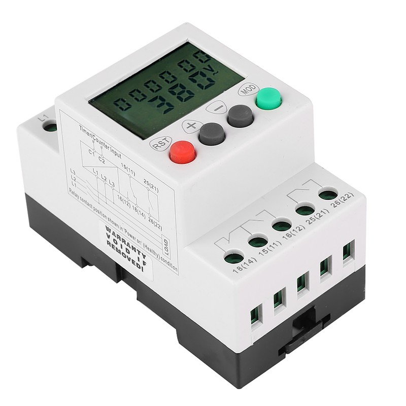 JFY-5-1 Over Under Voltage Phase Failure LCD Display Protector 3