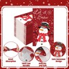 50 servilletas de muñeco de nieve de Navidad, diseño de