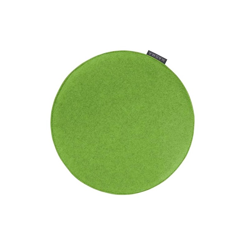 MAGMA Avaro Cotton Blend Seat Cushion Plain Round, 35 cm