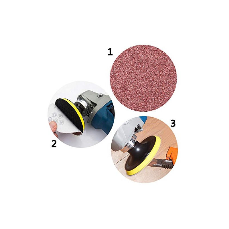 Wet and Dry Sanding Discs, Sandpaper Set, Water Sanding Discs