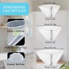 3Pcs Bowl-Shaped Reusable Nylon Cheese Cloth Filter Bag, Bowl-Shaped Fine