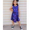 BFUSTYLE Little Kids Children Niece Schoolchild Galaxy Space Tank Dresses