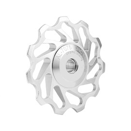 Ceramic Bearing Aluminum Pulley, Set of 2, Jockey Wheel for 7/8/9/10 Speeds, 11T, 13T, 11T, Bicycle Accessories