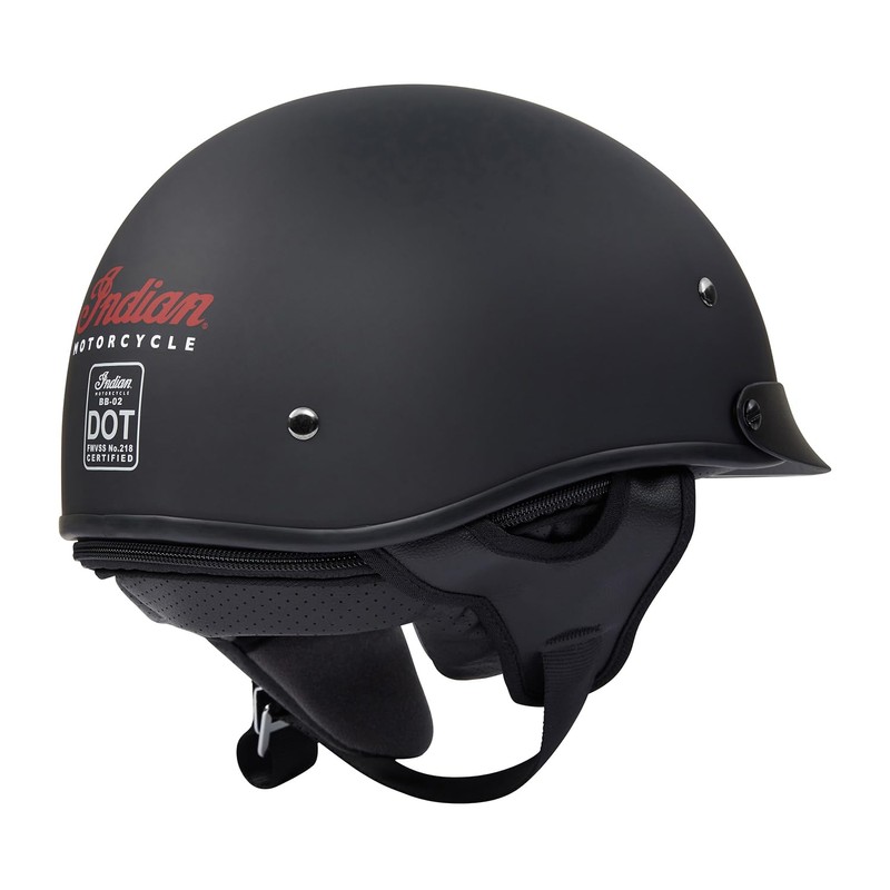 Indian Motorcycle Classic Half Helmet, Black
