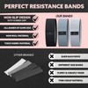 Resistance Bands for Legs and Butt, Fabric Exercise Loop Bands